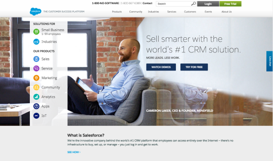 SalesforceHomepage