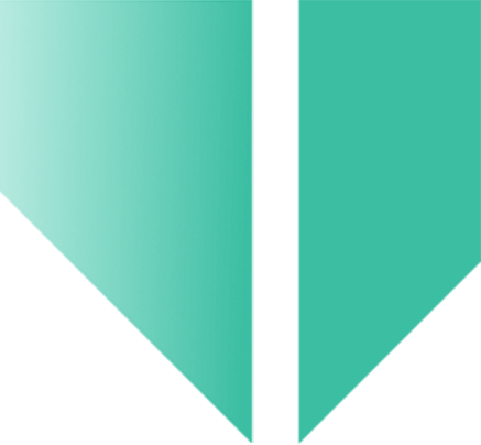 teal triangles